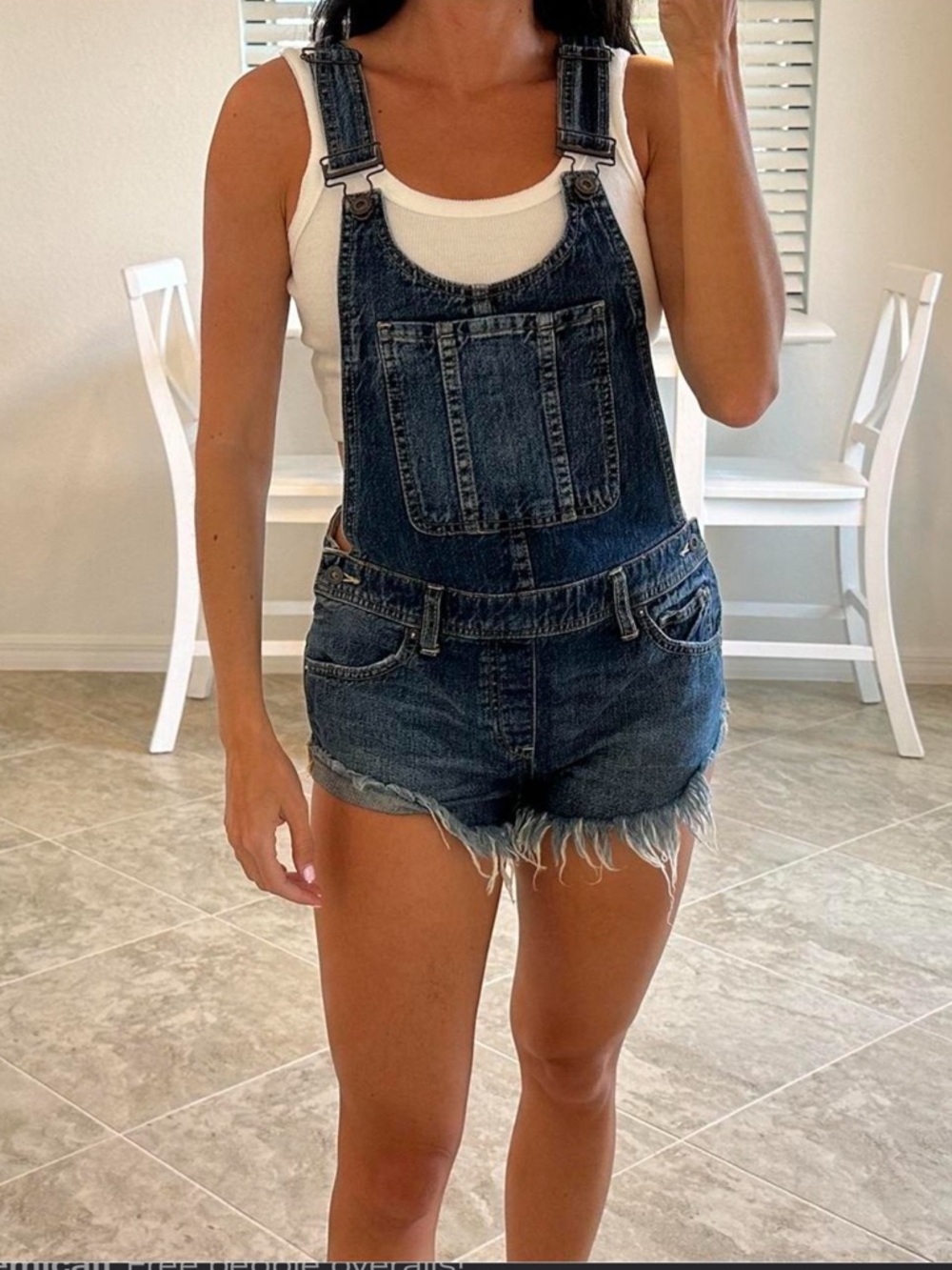 We The Free denim overalls - Picture 4 of 4